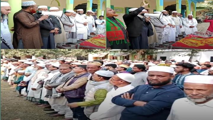 বোয়ালমারীতে সাংবাদিক মজিবুর রহমান বিশ্বাসের দাফন সম্পন্ন